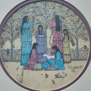 Jean Bales signed print